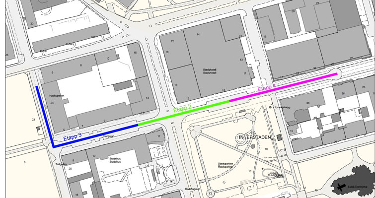Förnyelse av fjärrvärmenätet i centrala Luleå (2)