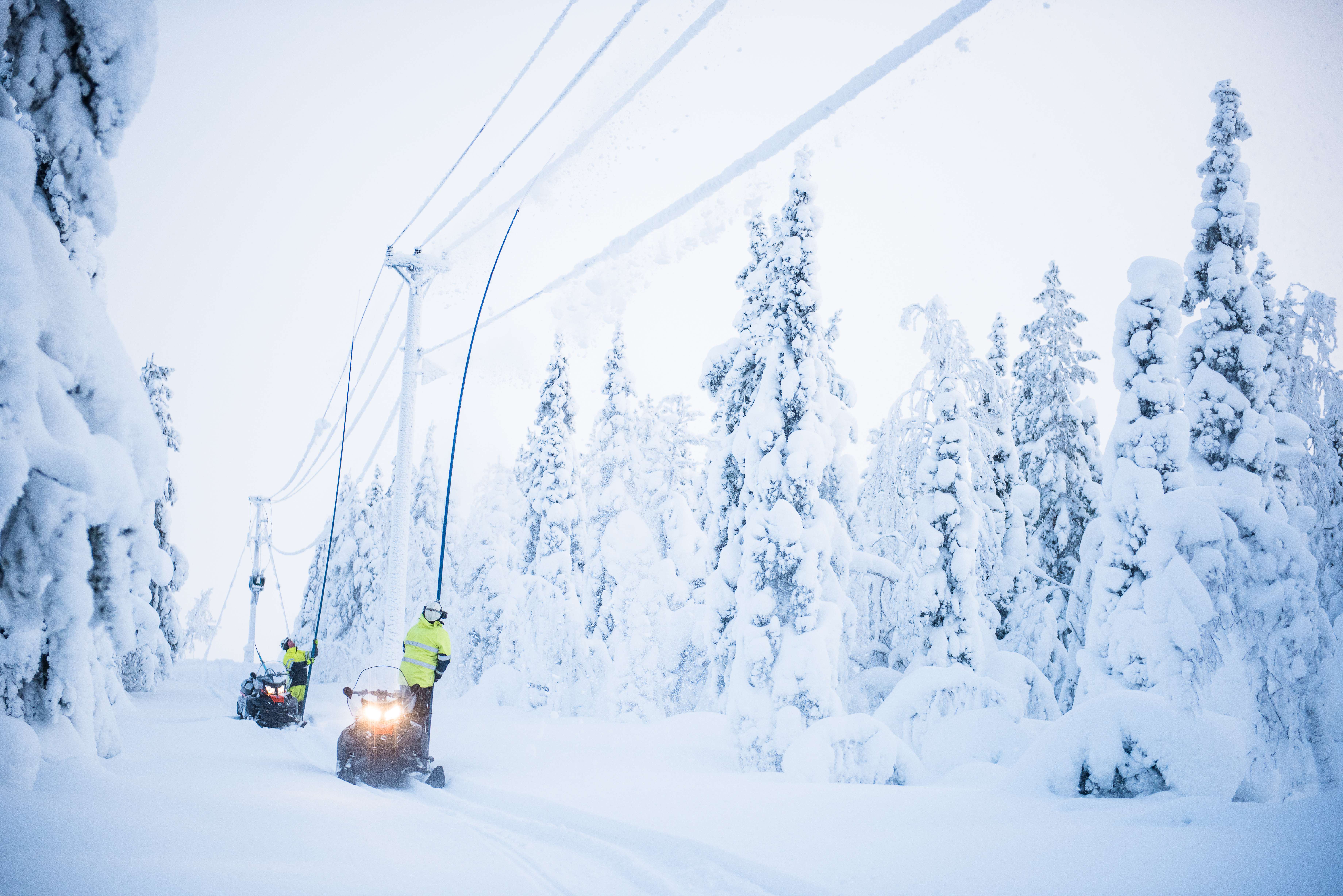 Snöslagning