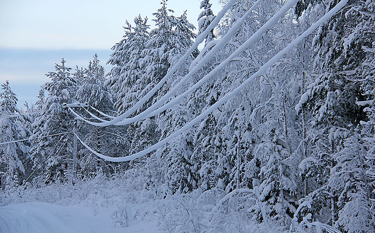 Snöläget belastar elnätet